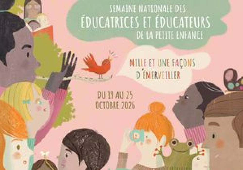 Semaine des éducatrices et éducateurs de la petite enfance